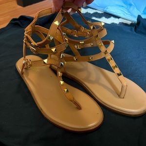 Size 10 tan gladiator sandals